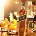 Foto de JOHNNIE WALKER SELLO NEGRO BOTELLA
