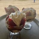 Foto de Fresas con Helado y crema batida