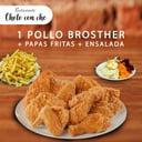 Foto de 1 POLLO BROSTER + PAPAS FRITAS + ENSALADA