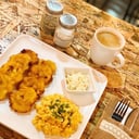 Foto de Patacones con queso