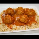 Foto de Albóndigas de Carne c/ Fileto y Arroz