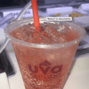 Foto de soda de sandia 