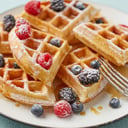 Foto de waffle sencillos 
