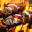 Foto de BROCHETA DE CARNE DE RES