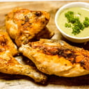 Foto de 1/2 pollo al carbón