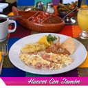 Foto de Huevos al gusto  con jamón, chorizo, salchicha