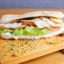 Foto de Veggie Sándwich con papas