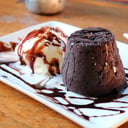 Foto de Volcan de chocolate con Helado