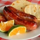 Foto de Arepa con chorizo antioqueño