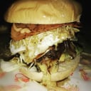 Foto de Hamburguesa campesina de pan