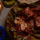 Foto de Tamal de barbacoa res y pollo