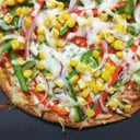 Foto de pizza vegetariana