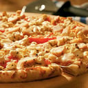 Foto de pizza solo pollo