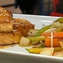 Foto de Salmon con Verduras