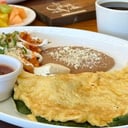 Foto de Omelette espinacas y panela