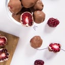 Foto de Frambuesas bañadas en chocolate