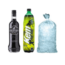 Foto de [PROMO] Vodka Eristoff Black 1L + Kem Xtrem 1.5 L + Hielo