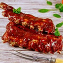 Foto de costilla a lo apache con salsa cheroqui