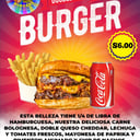 Foto de DOUBLE CHILLI CHEESE BURGER 
