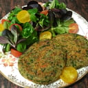 Foto de Hamburguesa de lentejas y verduras