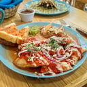 Foto de Chilaquiles rellenos