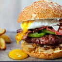 Foto de Hamburguesa Especial Jumbo Artesanal