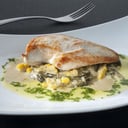 Foto de Rajas poblanas con pechuga 