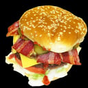 Foto de HAMBURGUESA CON TOCINO 