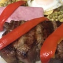 Foto de 1/2 bife de chorizo a la riojana con fritas