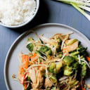 Foto de Chapsui de pollo con Arroz Chaufan