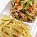 Foto de Chapsui de Pollo con Papas chinas