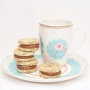 Foto de Alfajor clásico de coco y harina de almendras