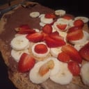 Foto de Nutella, plátano y fresas