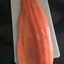 Foto de filete de salmon salar