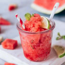 Foto de Soberte de sandia y menta