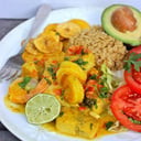 Foto de Encocado de camarón y pescado 