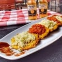 Foto de Patacones Con Hogao y Queso