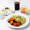 Foto de Nuggets con Spaghettis al Pesto