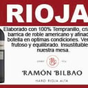 Foto de RIOJA RAMÓN BILBAO ( Bot. 70 c.l ) 13 €