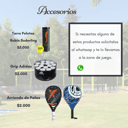 Foto de Pelotas-Grip-Palas