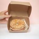 Foto de Bagel de jamón y queso