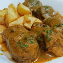 Foto de Carilleras guisadas con patatas