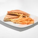 Foto de Sandwich de Jamón y Queso-Ham and cheese sandwich