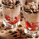 Foto de CAFÉ FRAPPÉ CON FRESAS