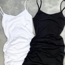 Foto de Vestido dos jaretas tirante