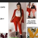 Foto de Coordinado saco/pantalón cinto forrado