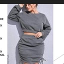 Foto de Top sudadera/falda jaretas pants