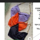 Foto de Coordinado top cadena en el cuello/falda