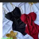 Foto de Body moño con cadena