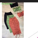 Foto de Coordinado top/ falda larga jareta en medio